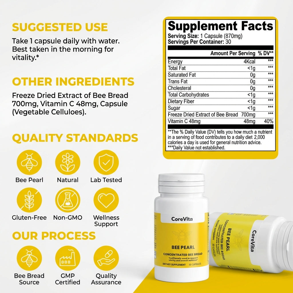 CoreVita Bee Pearl Capsules